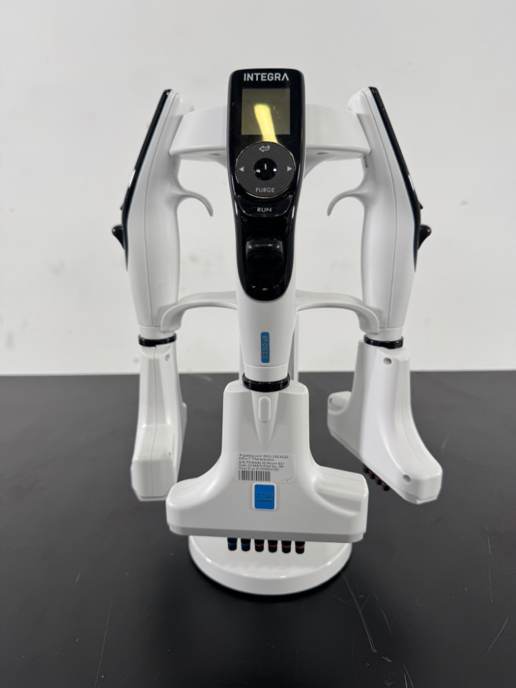 Image of Integra Electronic Multichannel Pipettes w/Stand - Quantity 4